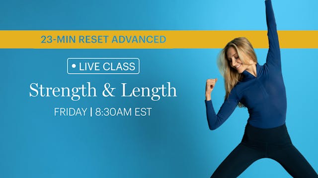 FRIDAY | LIVE CLASS JANUARY 23RD 8:30...