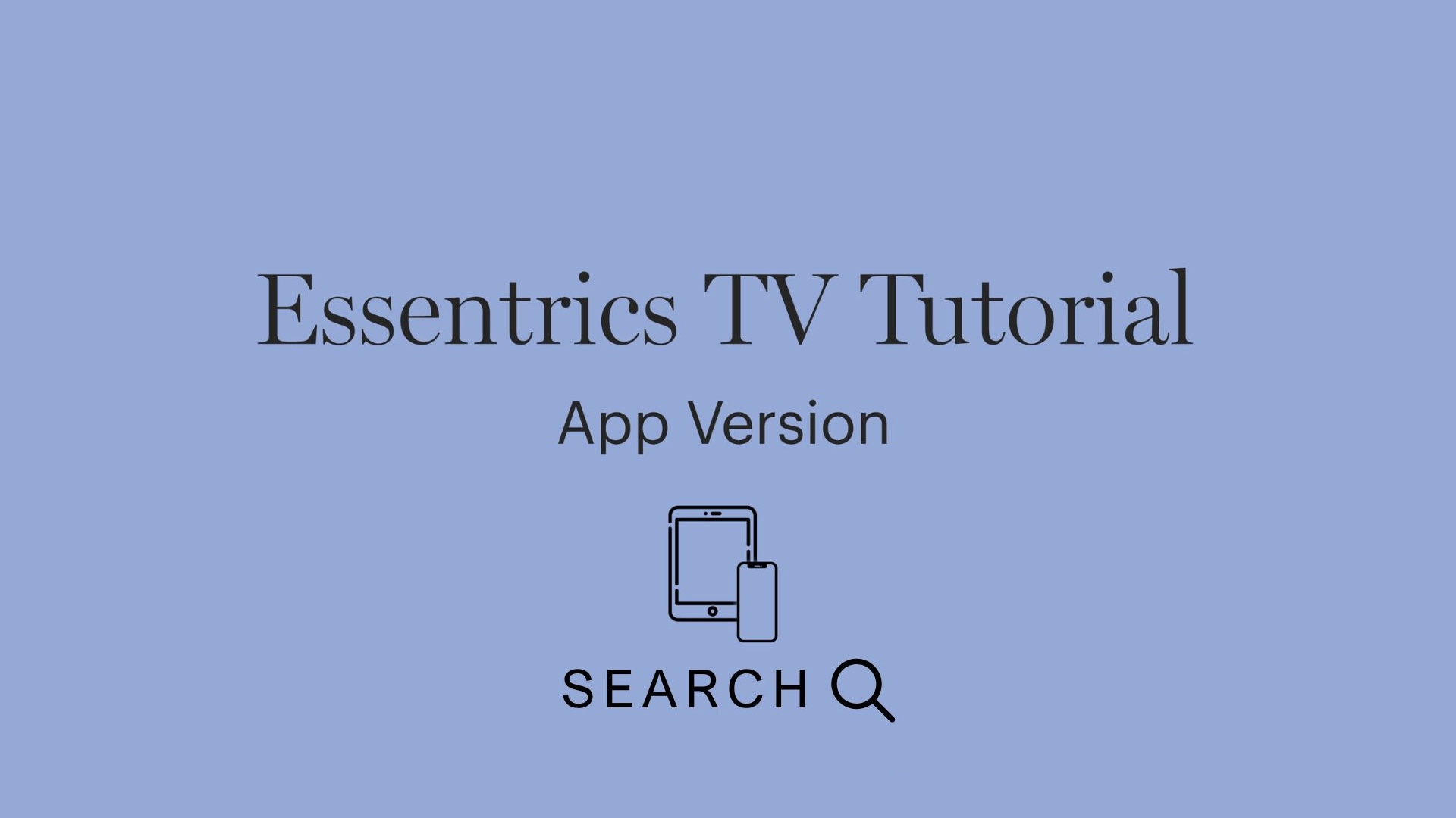 Search 🔍 | App Version