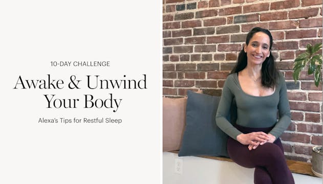 Alexa’s Tips for Restful Sleep | Work...