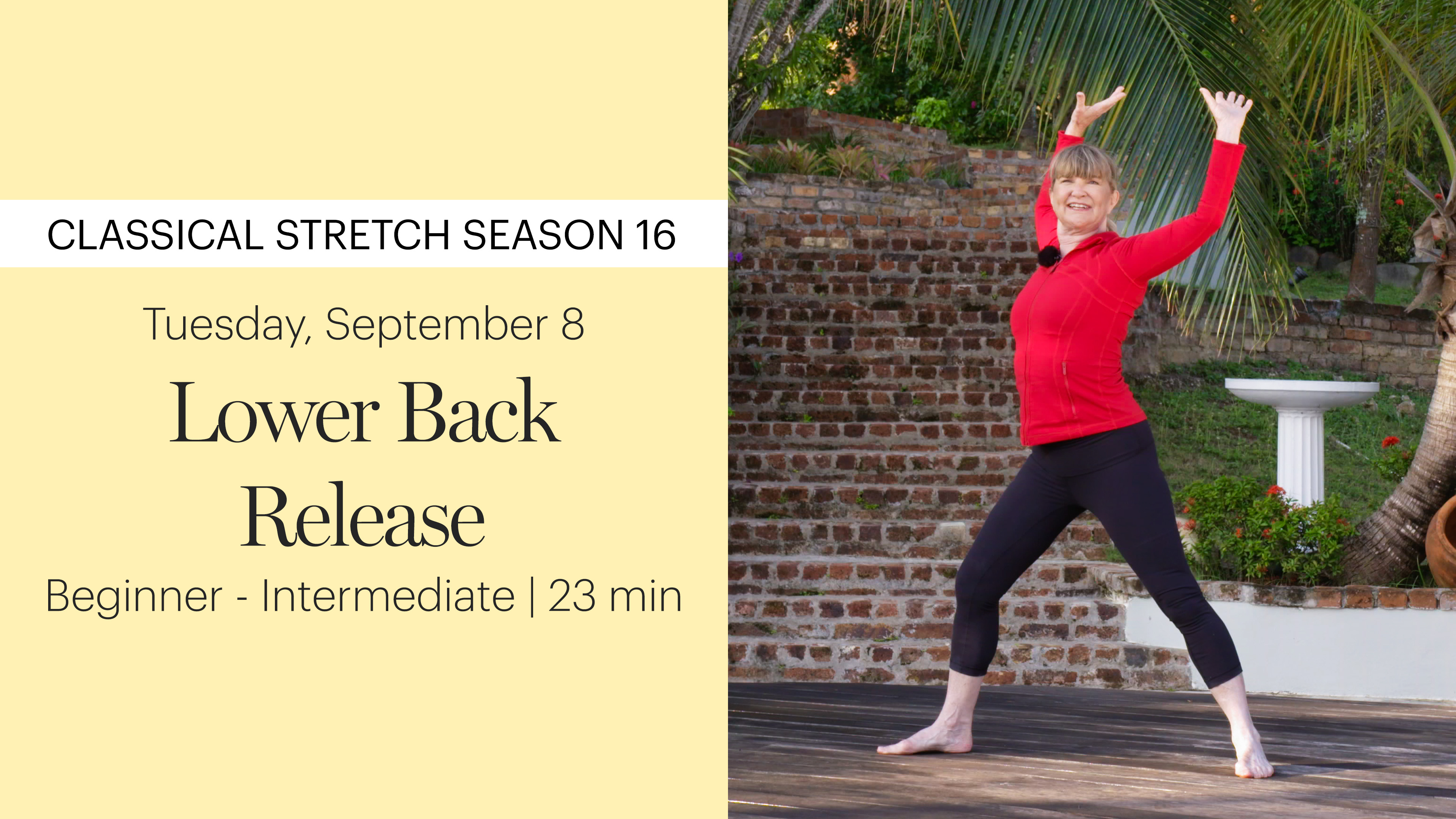 TUESDAY | Season 16 Lower Back Release