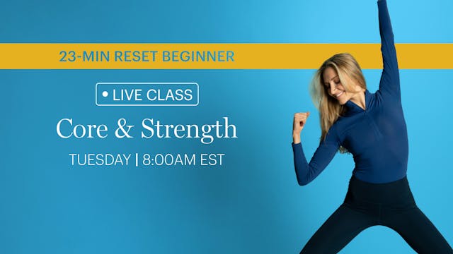 TUESDAY | LIVE CLASS JANUARY 6TH 8:30...