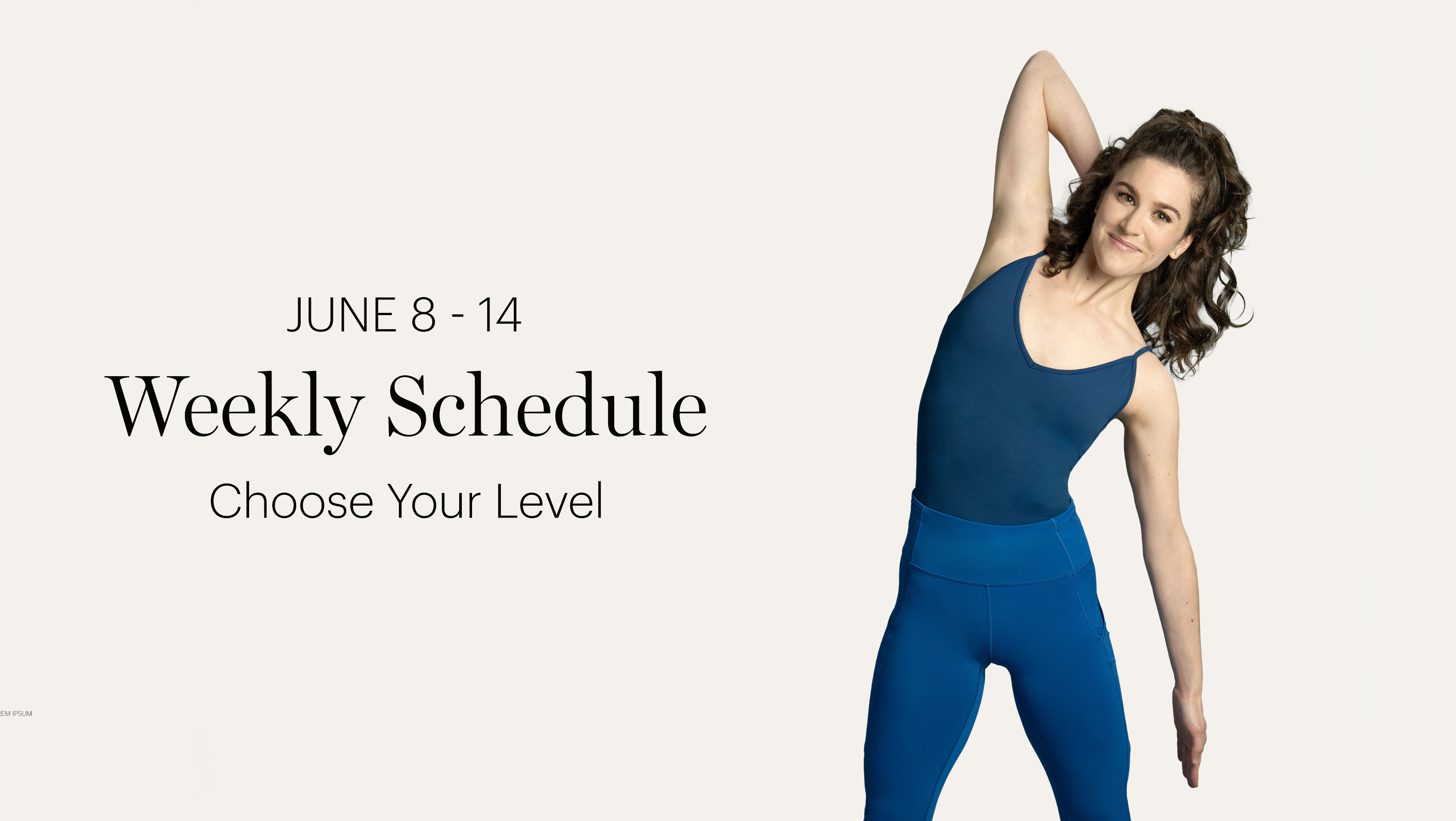 WEEKLY SCHEDULE | JUNE 8 - 14