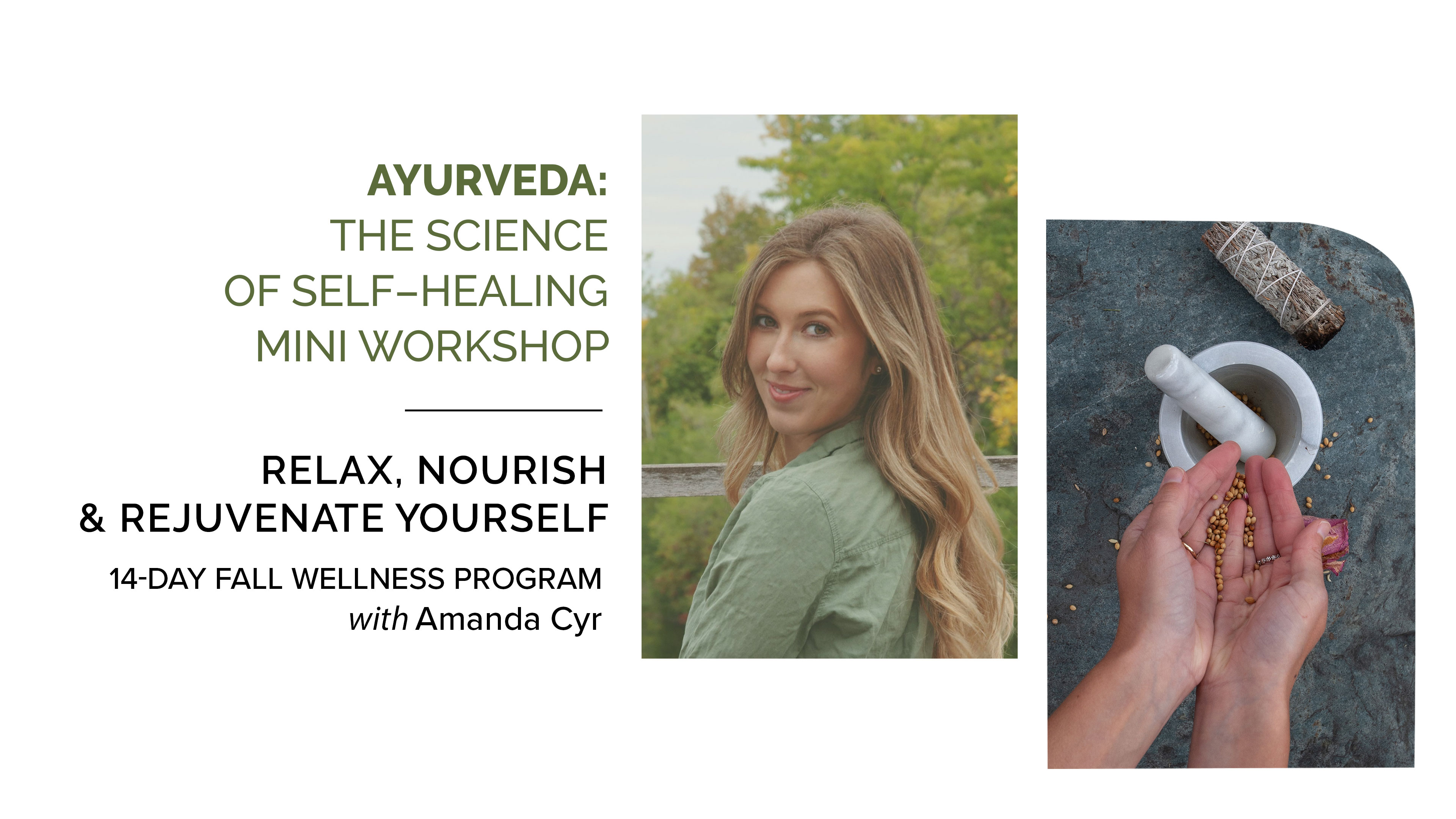 Workshop | The Science of Self-Healing | Fall Wellness Program