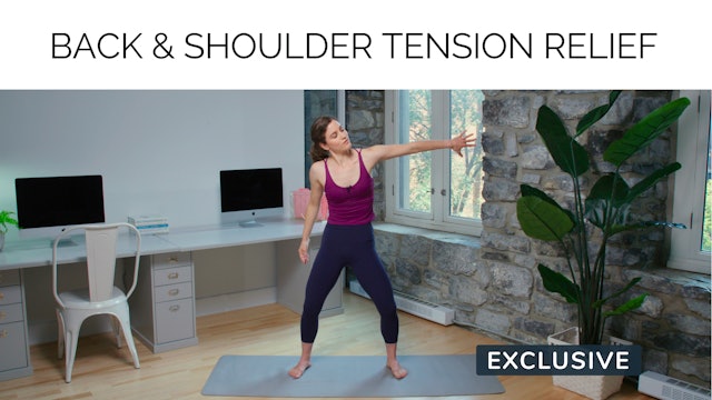 Desk Workout: Back & Shoulder Tension Relief