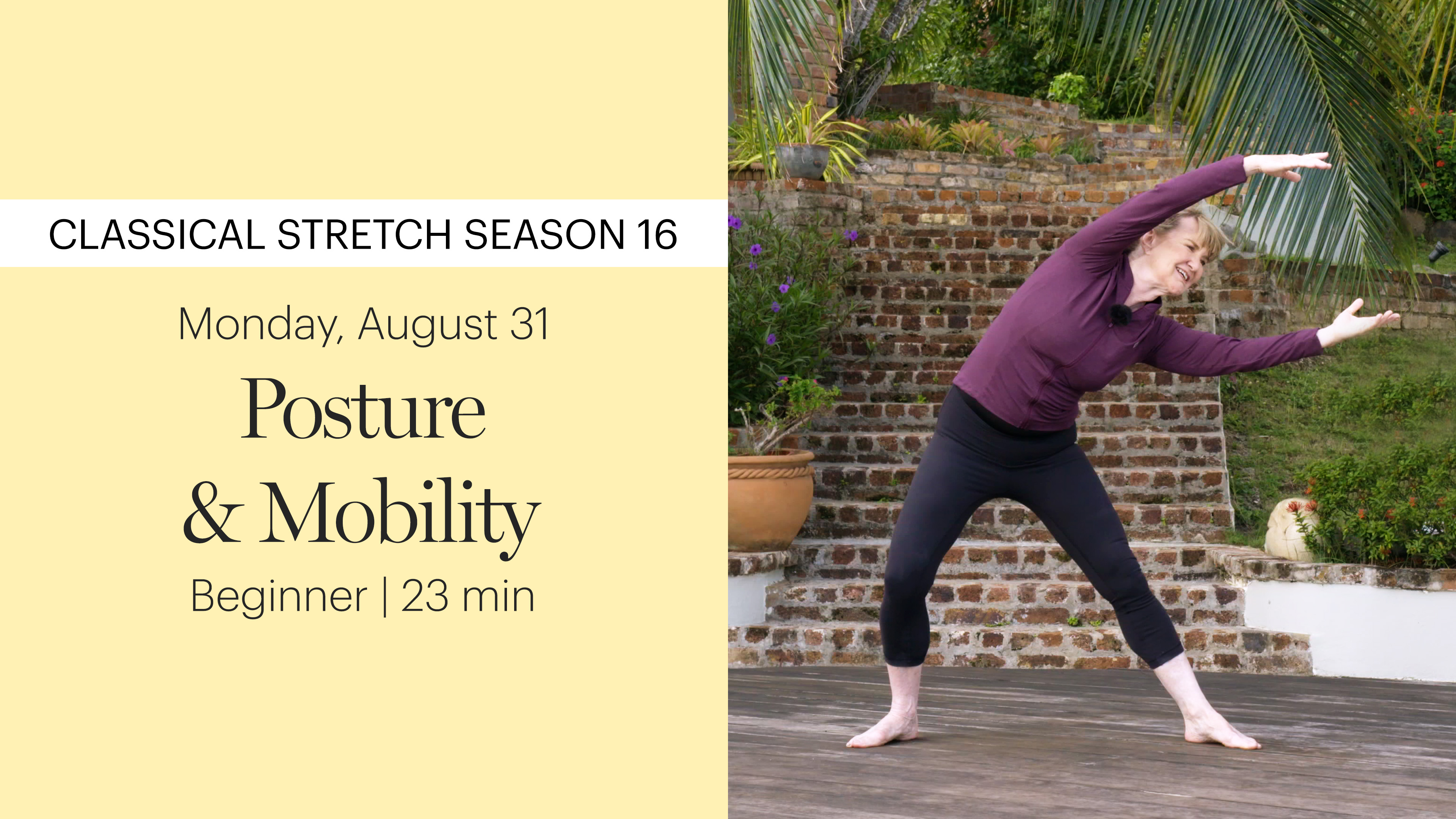 MONDAY | Season 16 Posture & Mobility