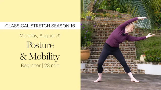 NEW | Season 16 Posture & Mobility