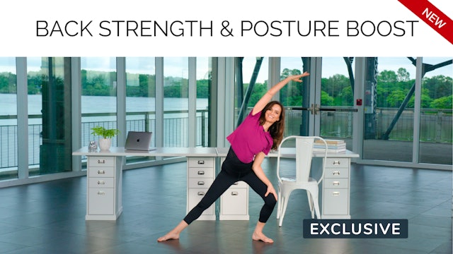 Desk Workout: Back Strength & Posture Boost