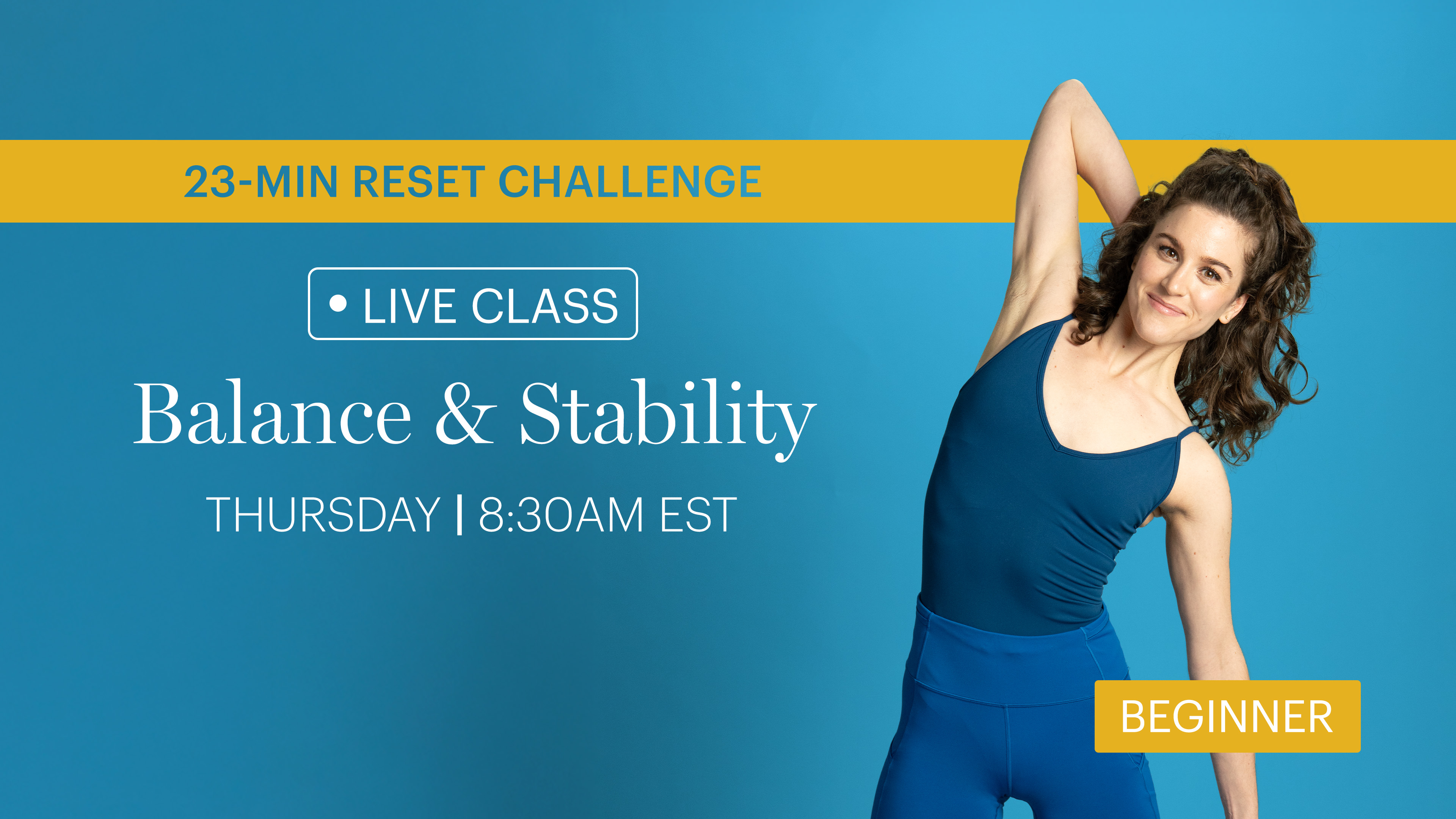 THURSDAY | LIVE CLASS JANUARY 22ND 8:30AM EST