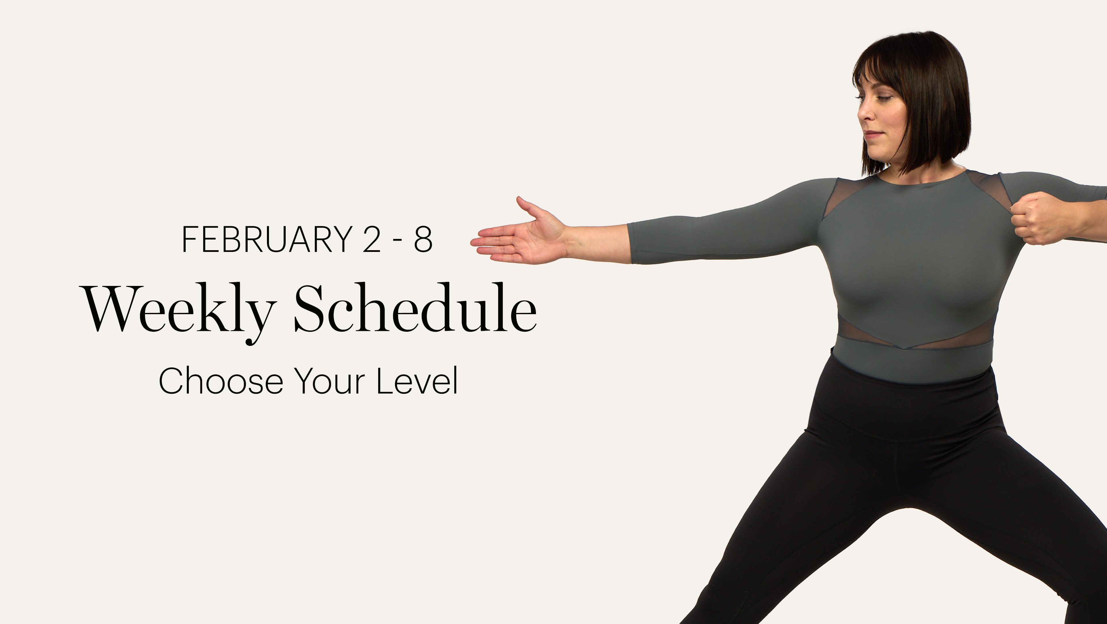 WEEKLY SCHEDULE | FEB. 2 - 8