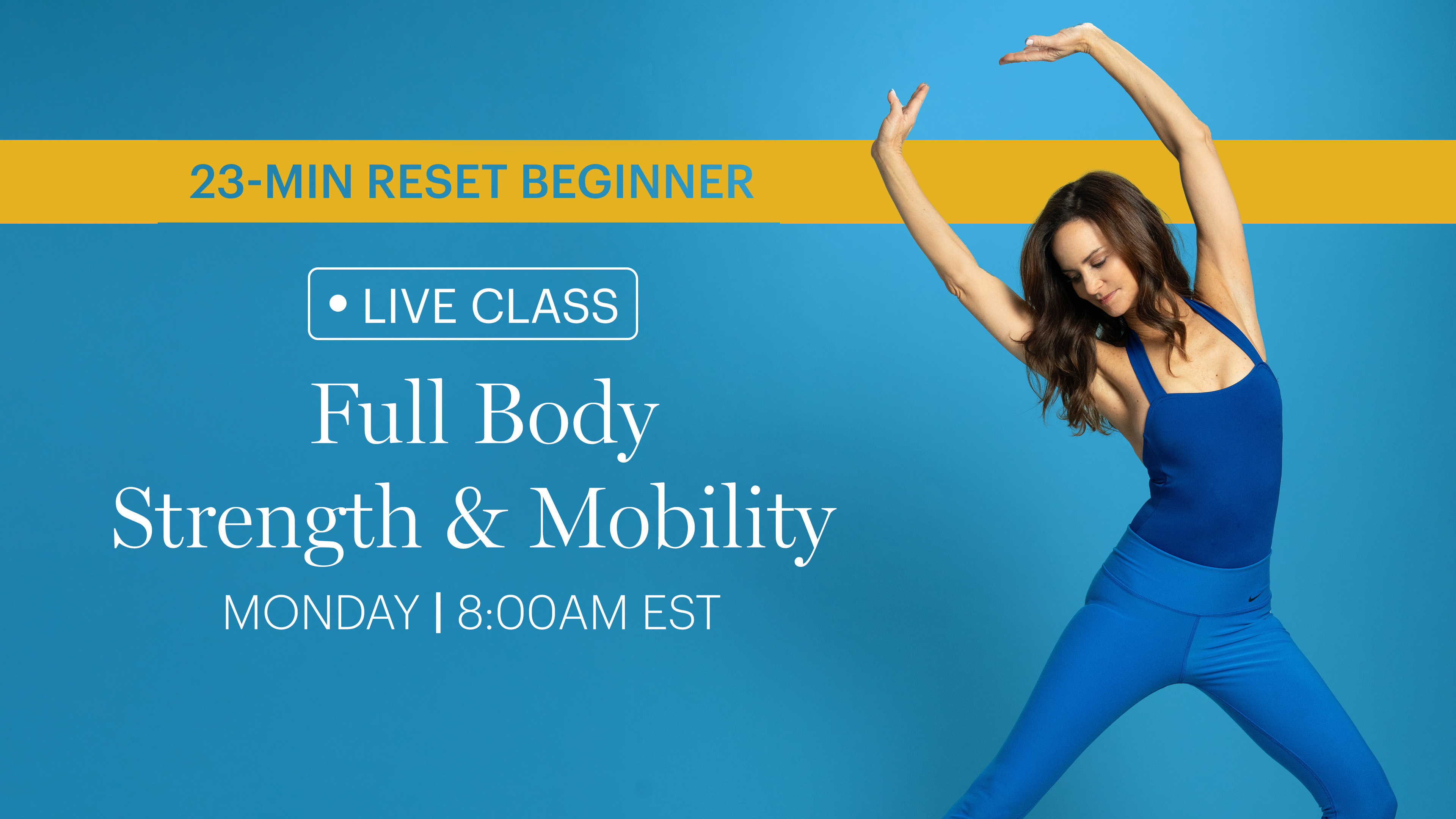 MONDAY | LIVE CLASS JANUARY 5TH 8:00AM EST