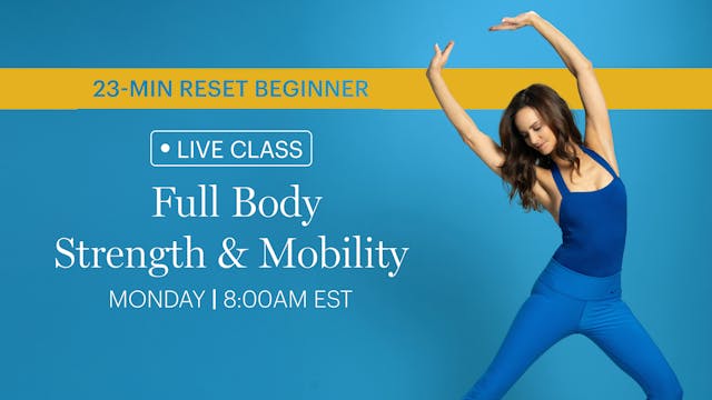 MONDAY | LIVE CLASS JANUARY 5TH 8:00A...