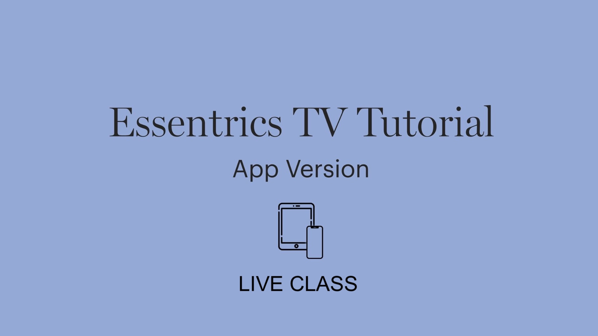 Live Classes | App Version