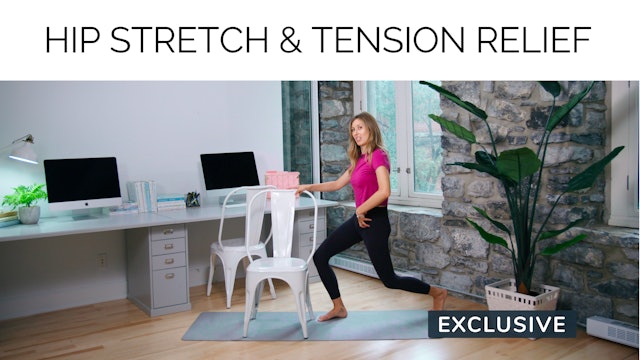 Desk Workout: Hip Stretch & Tension Relief