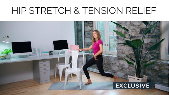 Desk Workout: Hip Stretch & Tension R...