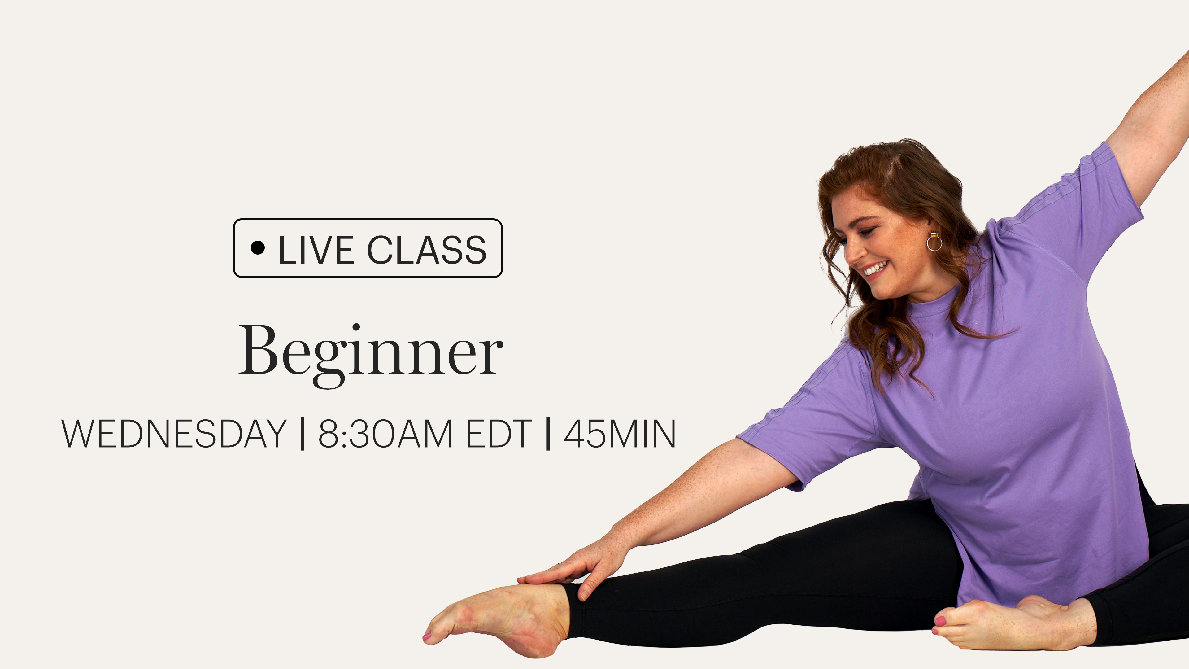 WEDNESDAY | LIVE CLASS MAY 6TH 8:30AM EDT