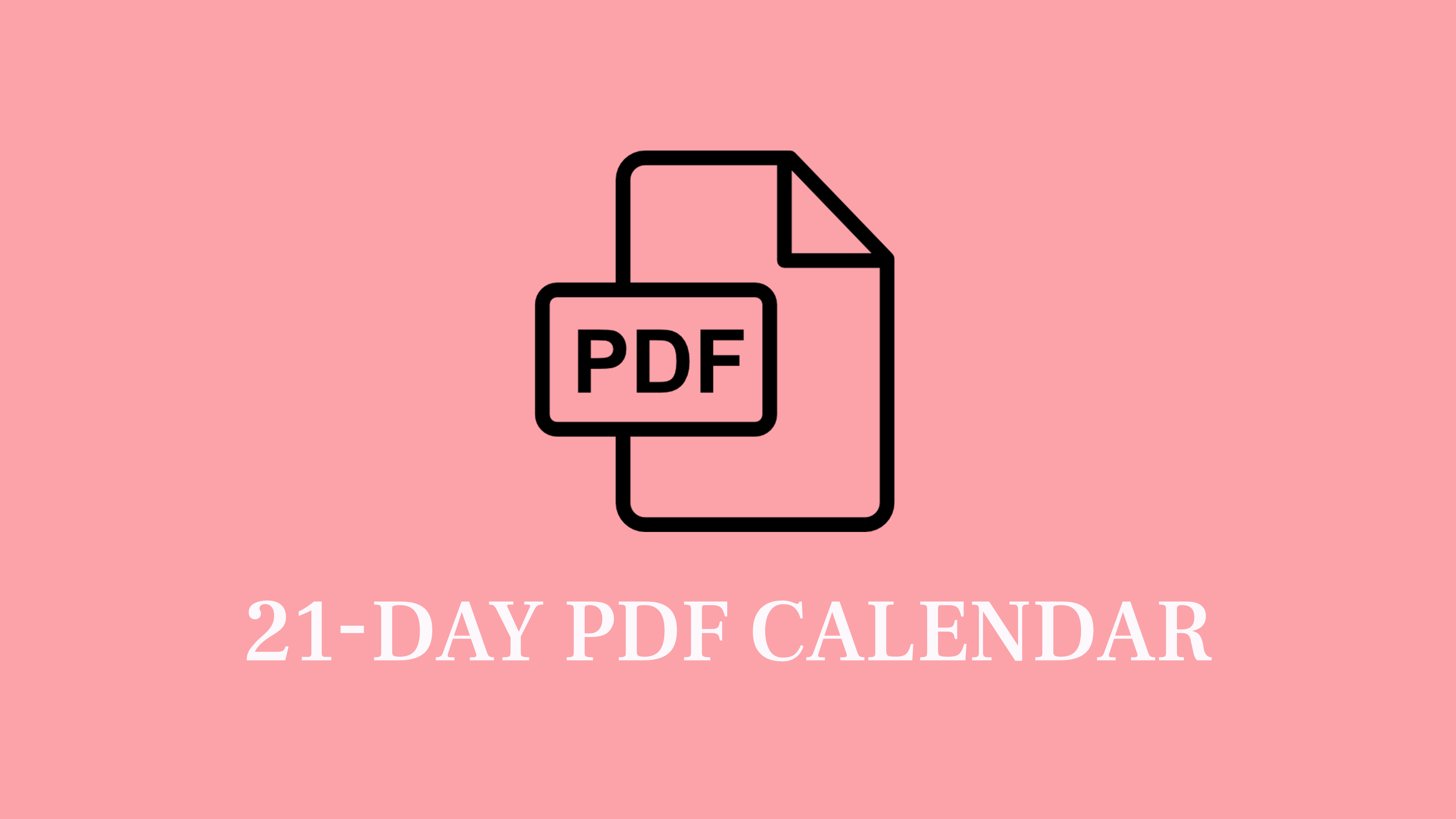 Fit & Healthy Challenge Schedule 