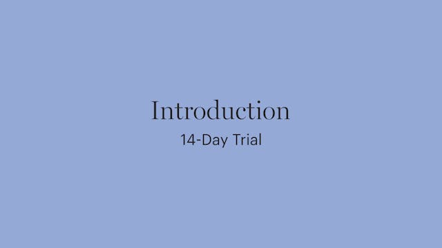 14-Day Trial | Introduction