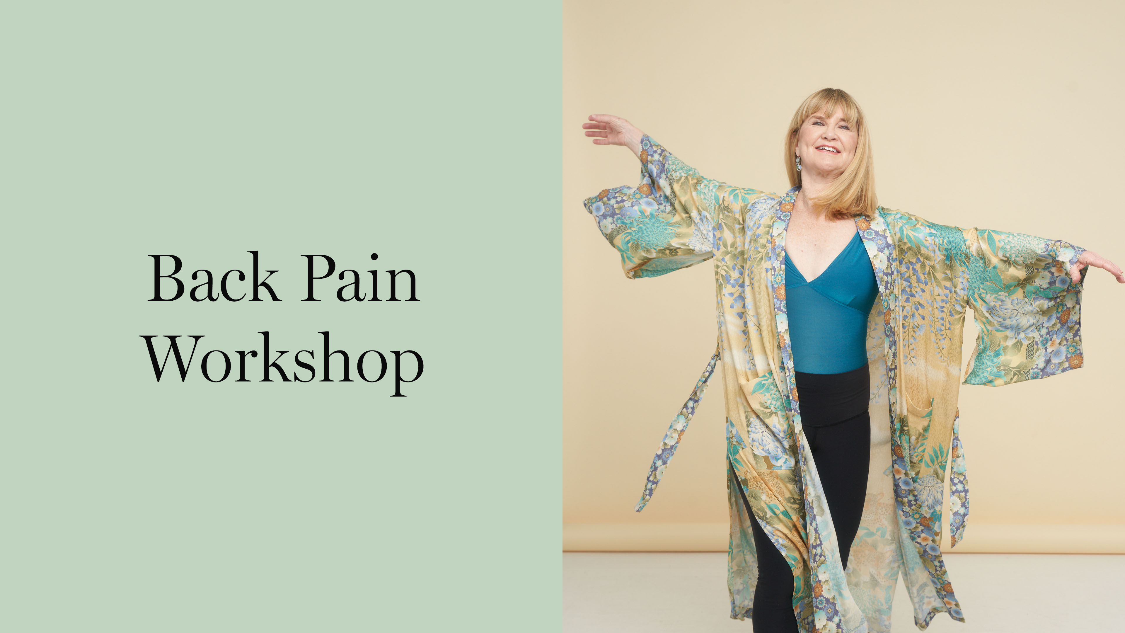 Back Pain Workshop with Miranda Esmonde-White