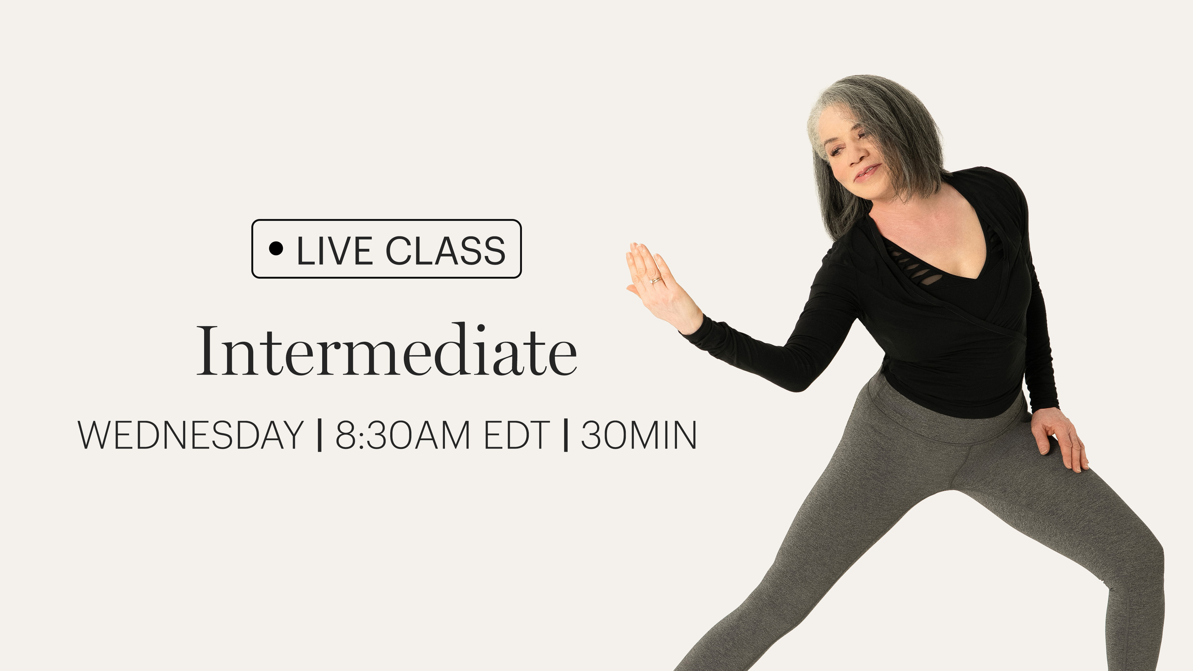 WEDNESDAY | LIVE CLASS SEPTEMBER 30TH 8:30AM EDT