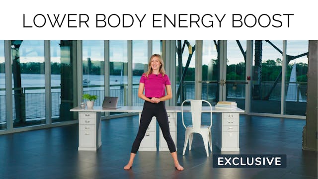 Desk Workout: Lower Body Energy Boost
