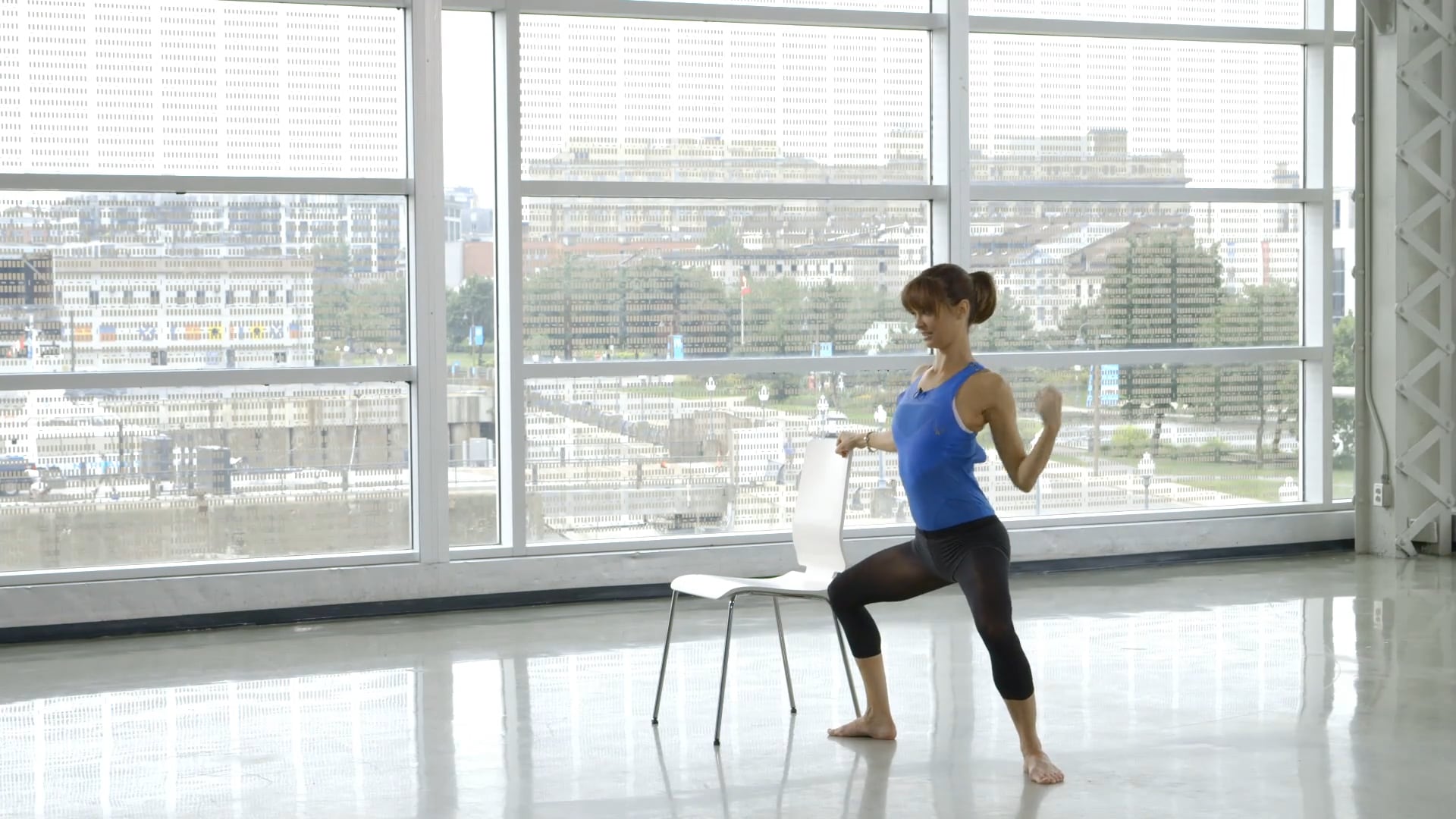 Tonification à la barre avec Sahra Esmonde-White