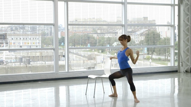 Tonification à la barre avec Sahra Esmonde-White