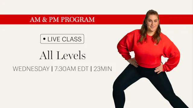WEDNESDAY | LIVE CLASS APRIL 22ND 7:3...