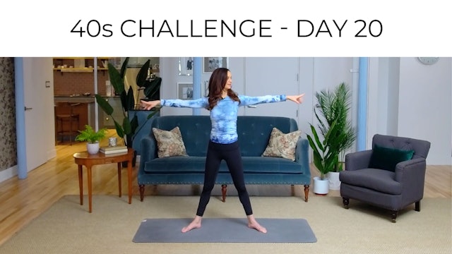 Day 20 | 40s Class: Toning & Strengthening
