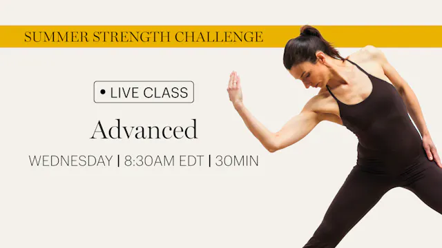 WEDNESDAY | LIVE CLASS MAY 20TH 8:30A...