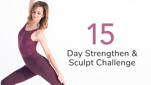 15-Day Strengthen & Sculpt Challenge