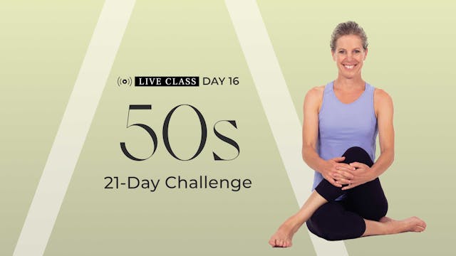 DAY 16: LIVE CLASS RECORDING | 50S CH...
