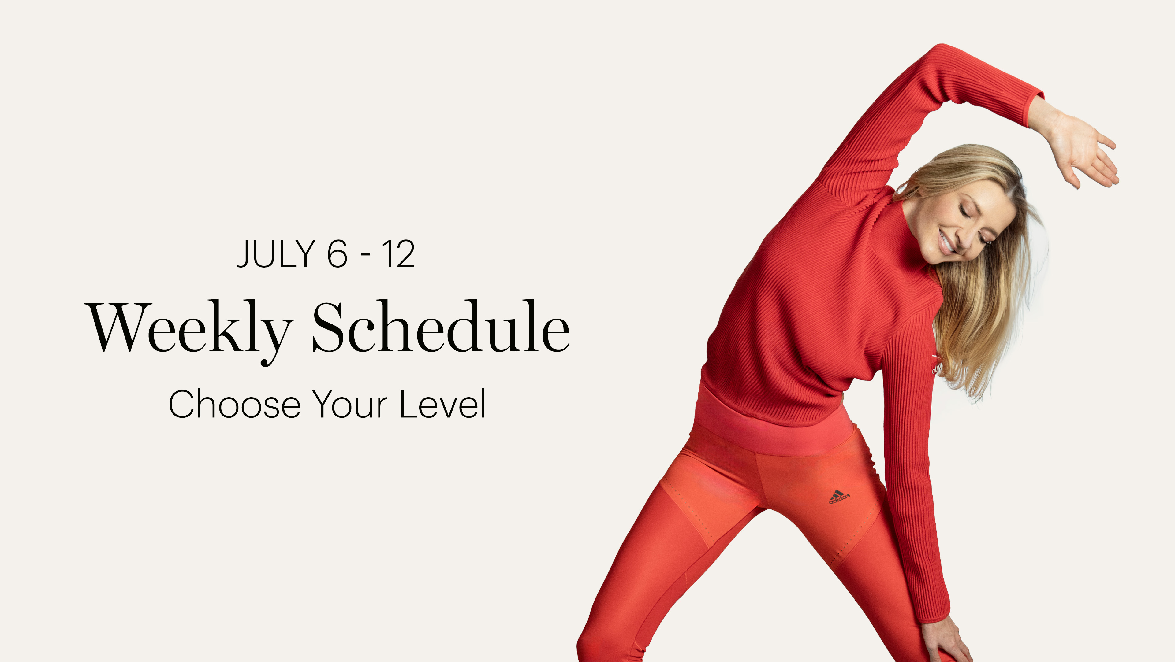 WEEKLY SCHEDULE | JULY 6 - 12