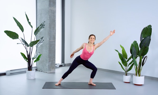 Blossom morning yoga flow, 35min practice, whole body