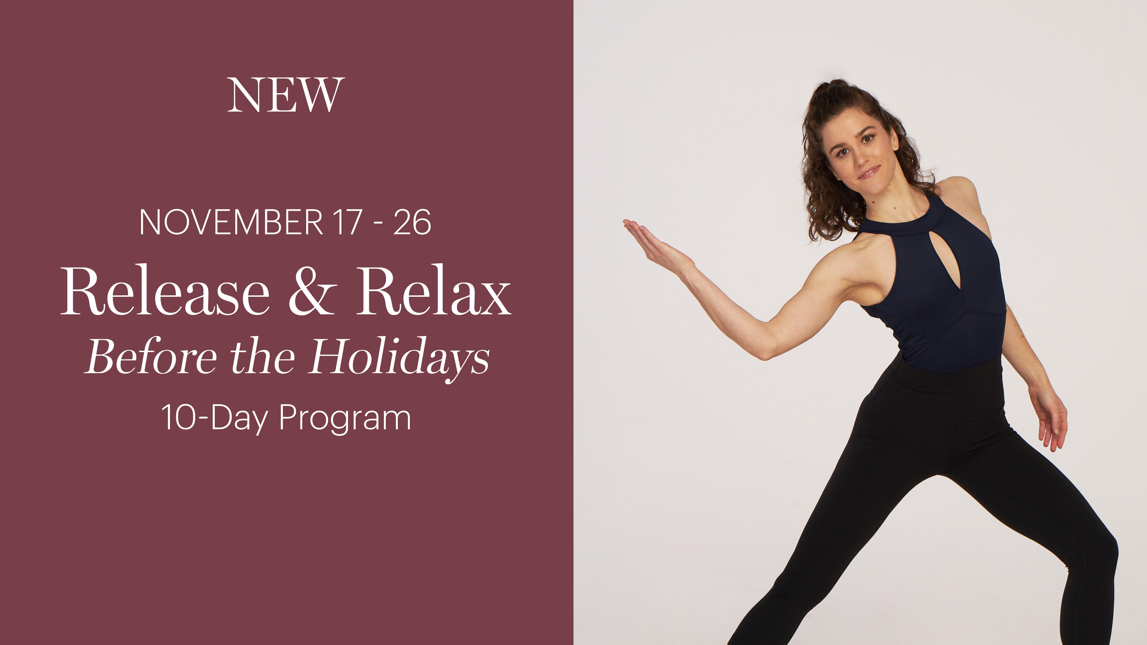 Release & Relax Before the Holidays