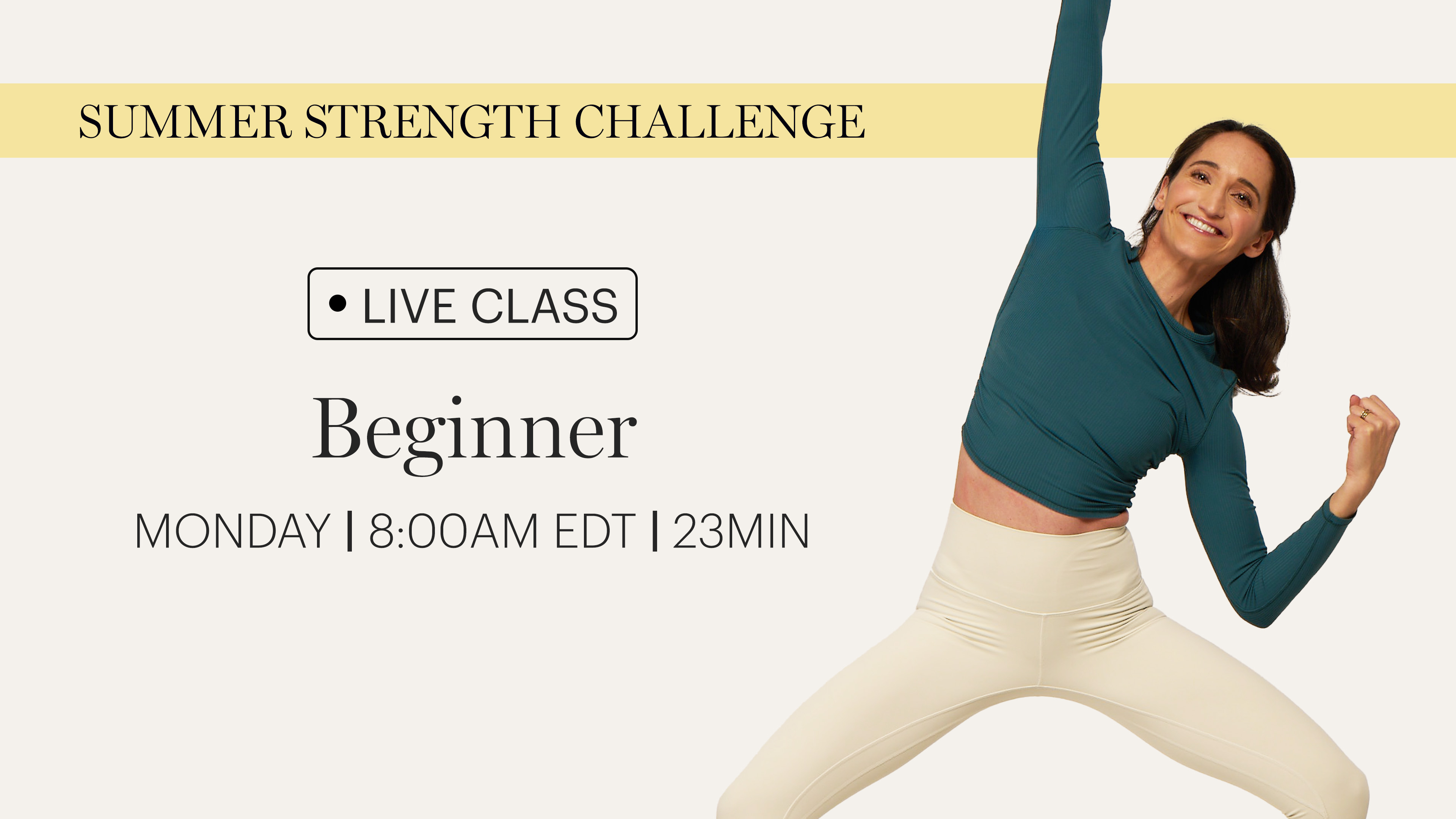 MONDAY | LIVE CLASS MAY 11TH 8:00AM EDT