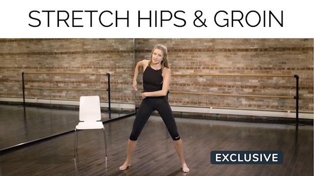 Stretch for Hips & Groin with Gail Garceau