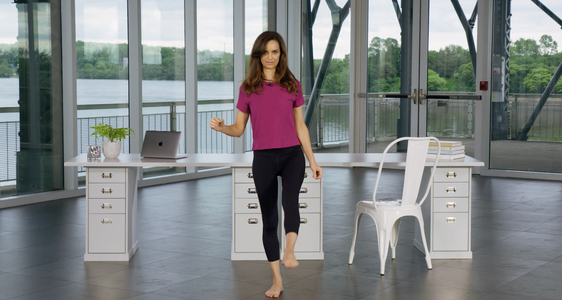 Desk Workout: Hip Pain Release & Prevention