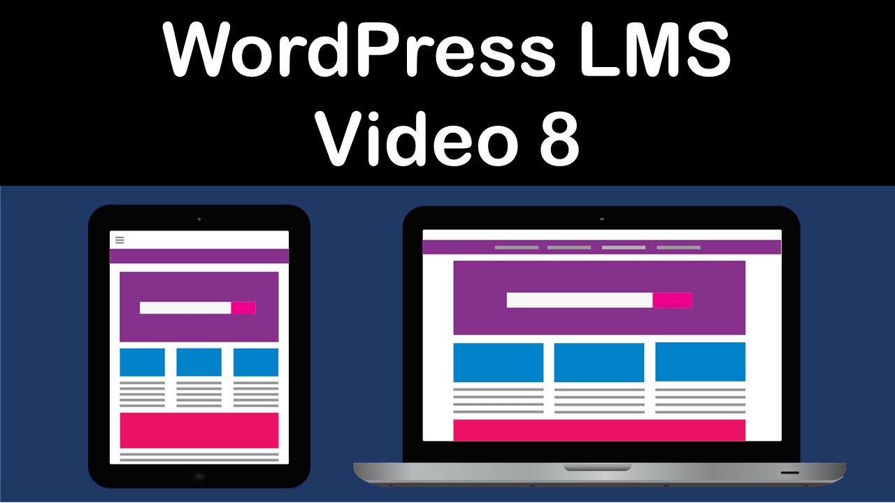 WordPress LMS 8