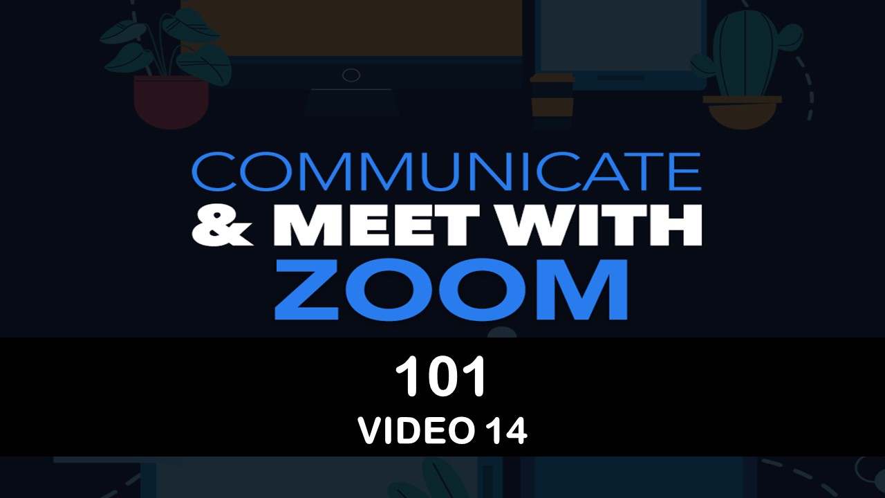14 - Zoom Cloud Account - Settings - Meetings- Basic