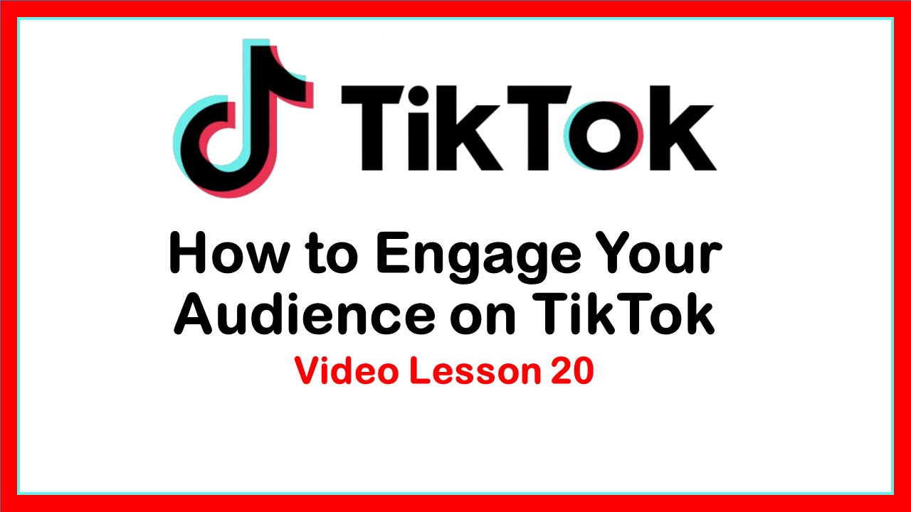 Lesson 20 - Switching To A Pro Account on TikTok