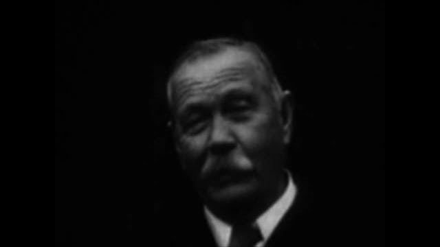 Sir Arthur Conan Doyle Interview (1927)