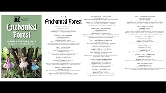 Enchanted Forest - Act 1