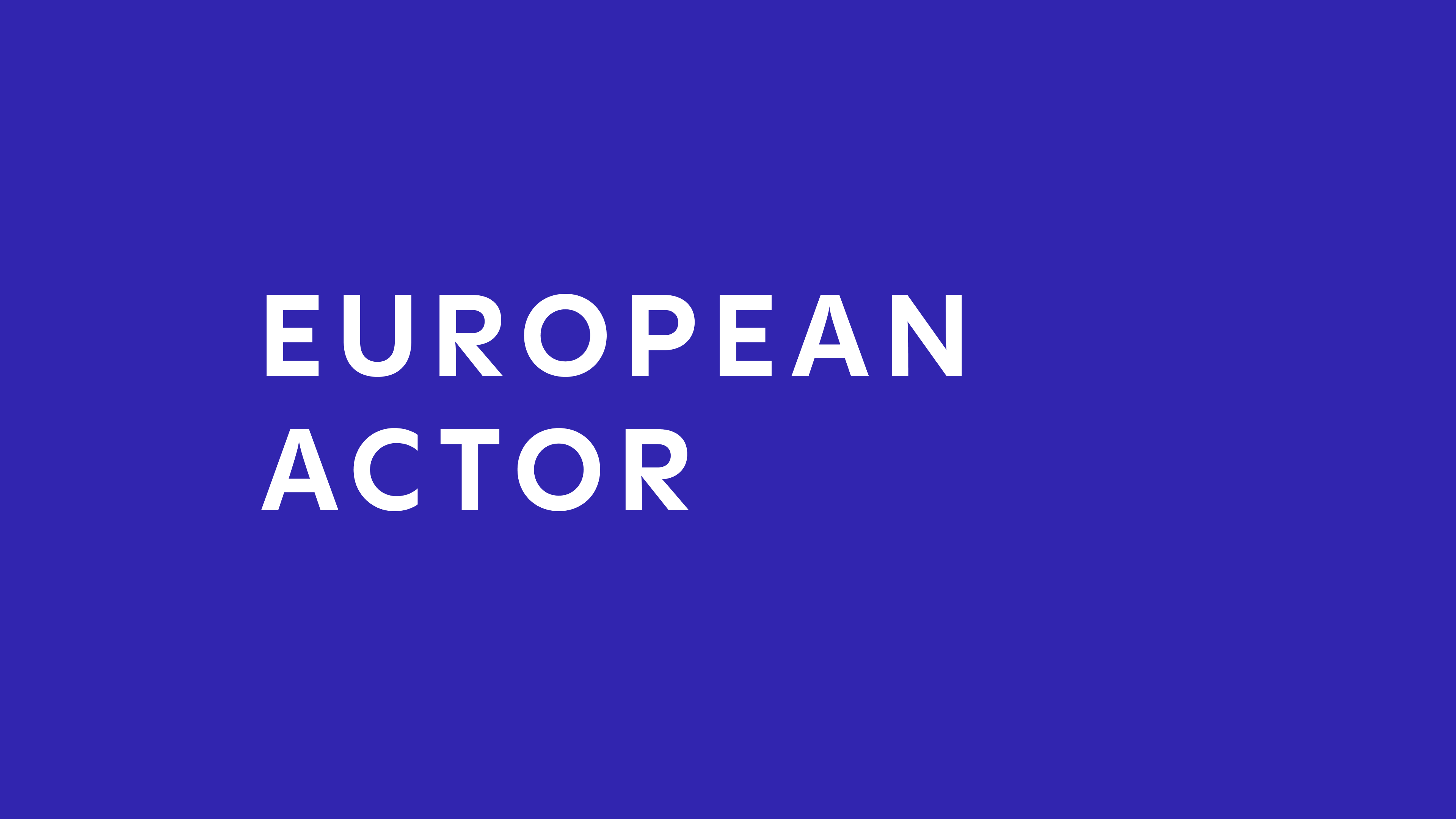 Nominations European Actor 2026