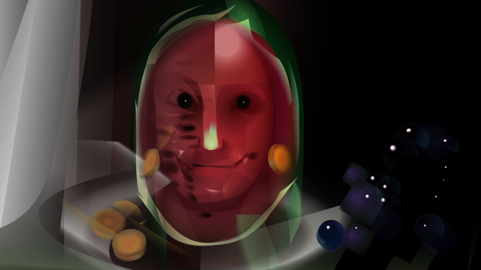 THE CHIMERA OF M. (3D - ANAGLYPH)