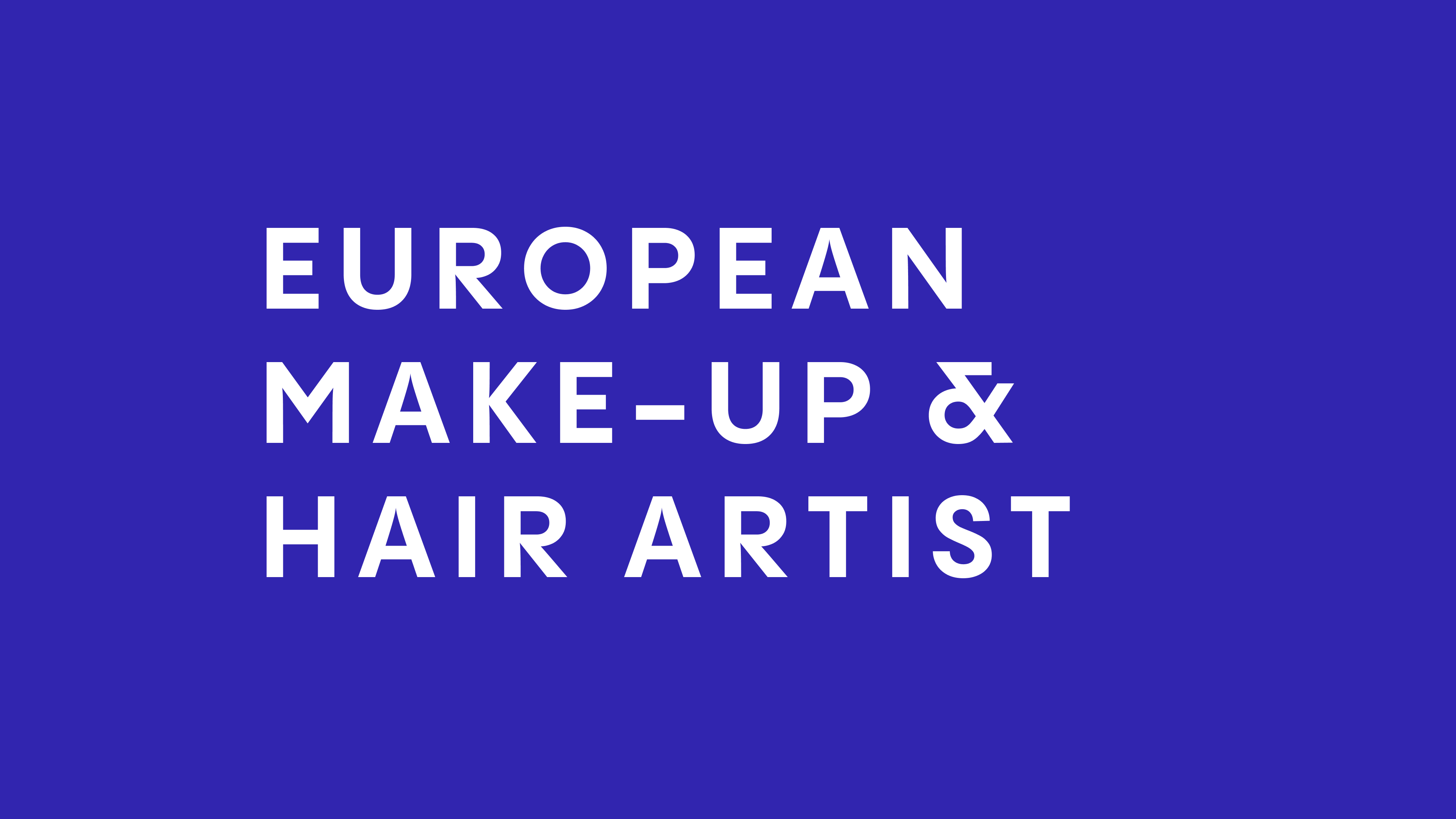 Nominations European Make-Up & Hair Artist 2026