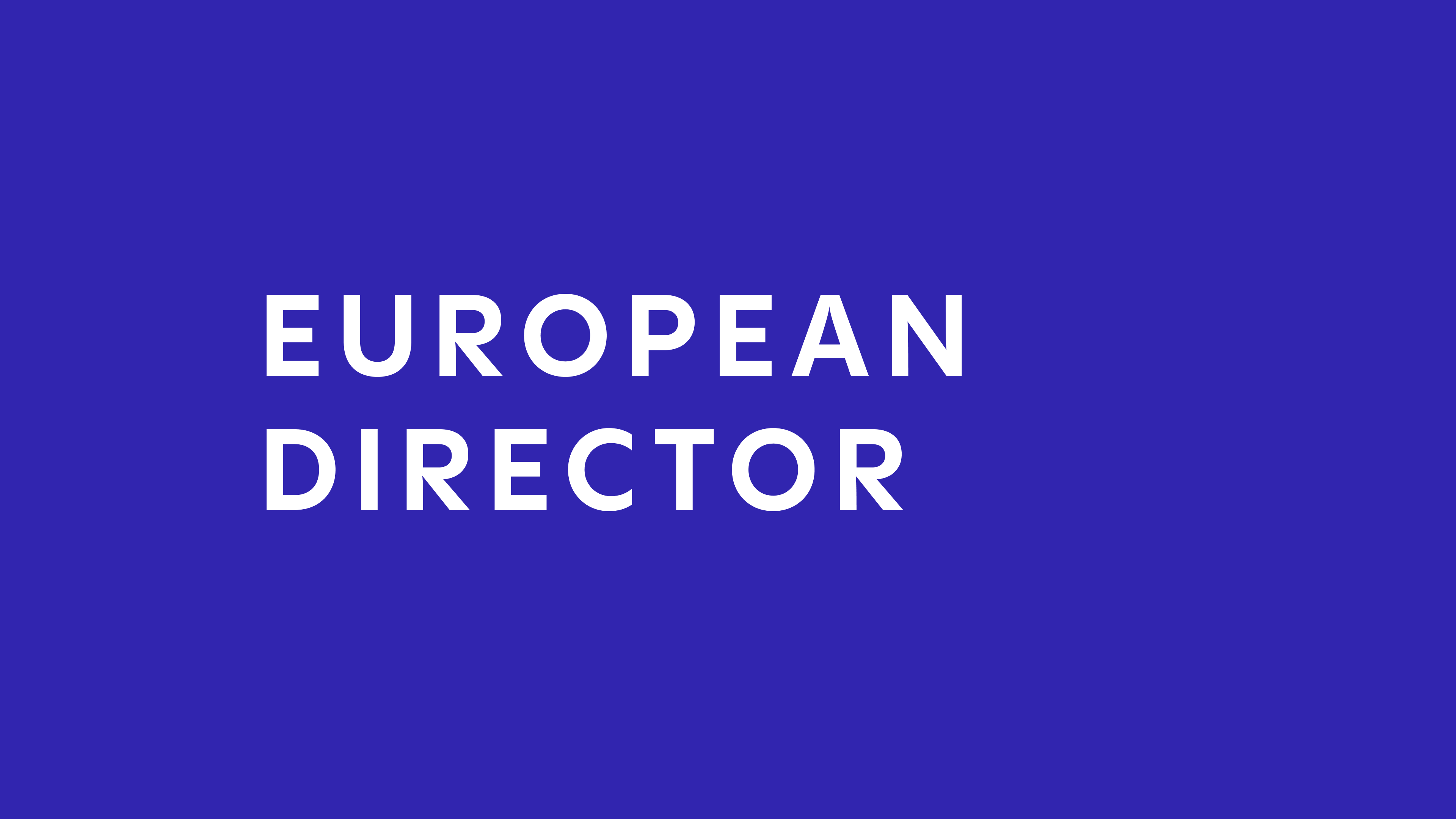 Nominations European Director 2026