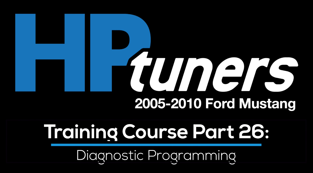 HP Tuners Ford Mod Motor Training Course Part 26: Diagnostic Programming