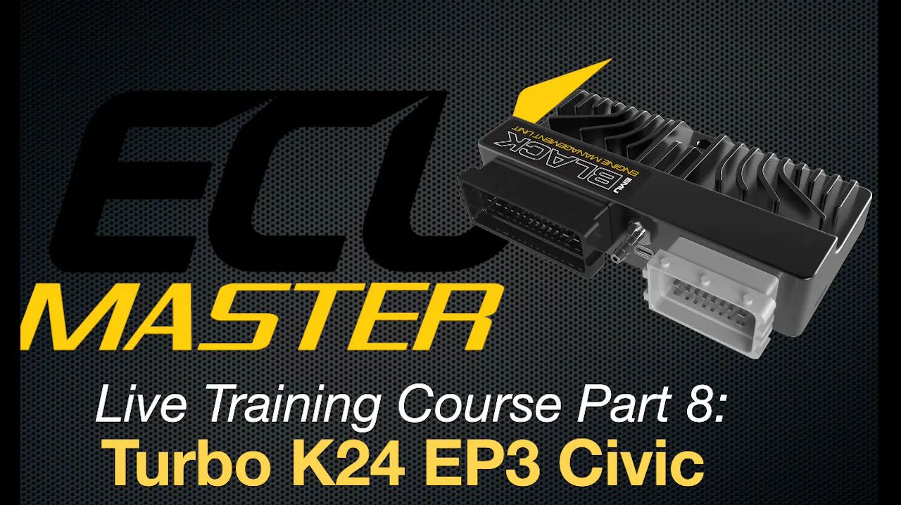 EMU Black Turbo K24 Civic Live Part 8: Cold Start / Accel / Charge Temp ...