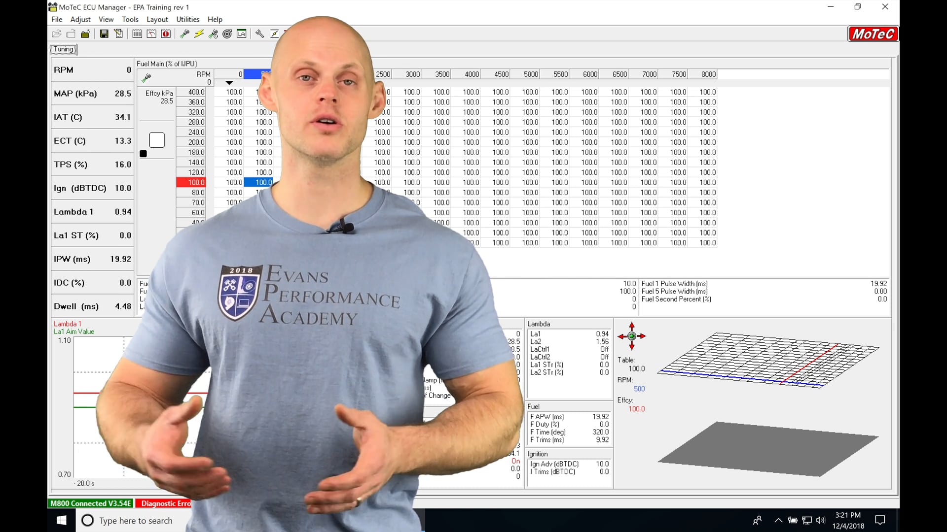 Motec Hundred Series Training Part 22: Idle Control