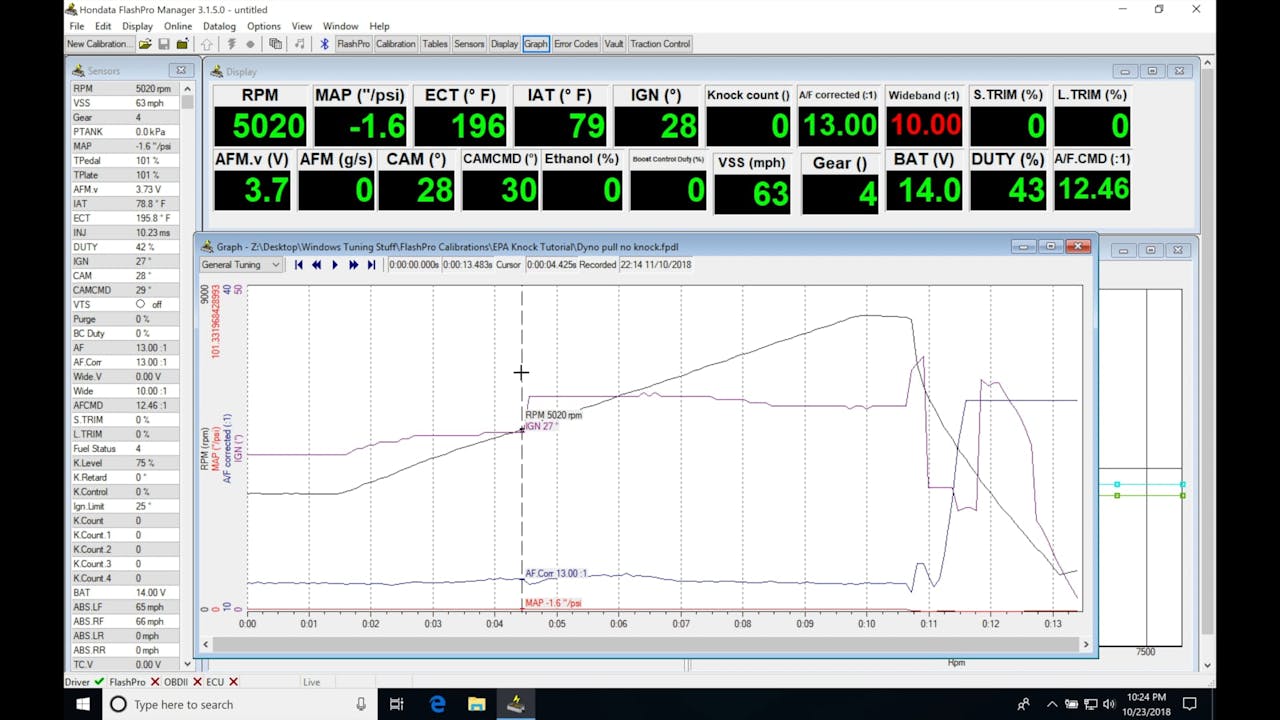 Hondata Flashpro Part 14: Datalogging Basics - Evans Performance Academy